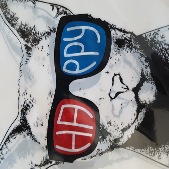 25 pcs Cat Happy Bags Thank You Bags Favor Bags Loot Bags Treat Bags 6"x6" In. - Picture 3 of 9